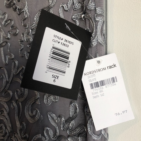 Marina Dresses Evening Gown in Slate Size 6 - Picture 5 of 5